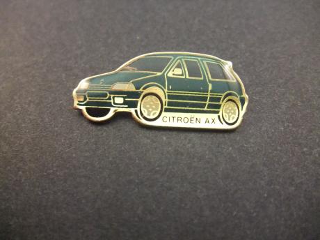 Citroën AX kleine personenwagen groen